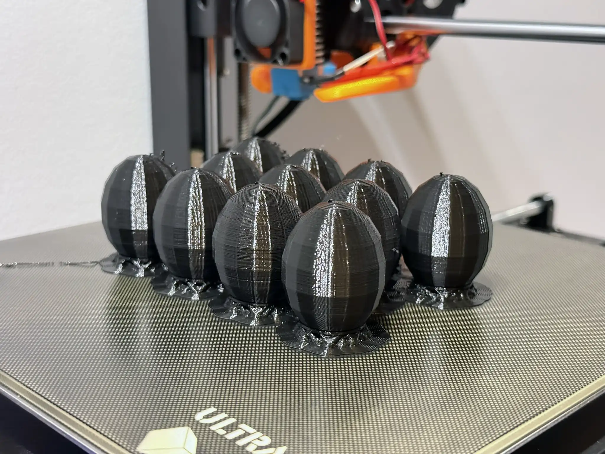 3D printed lemon shapes